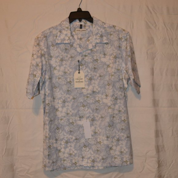 Crosby & Howard Shirts Mens Medium Crosby Howard Shortsleeve